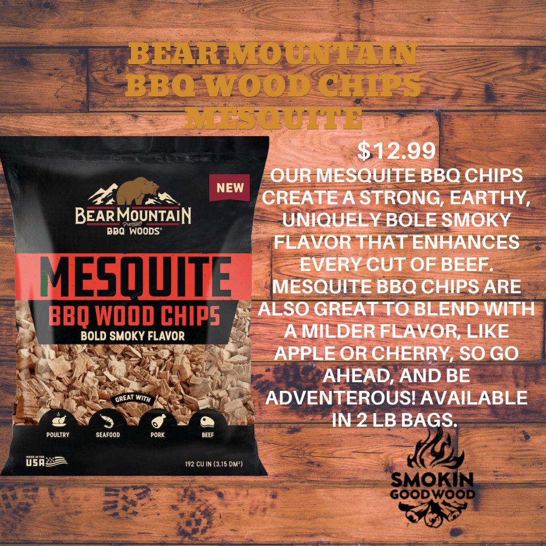 Bear Mountain BBQ Wood Chips - Smokin Good Wood
