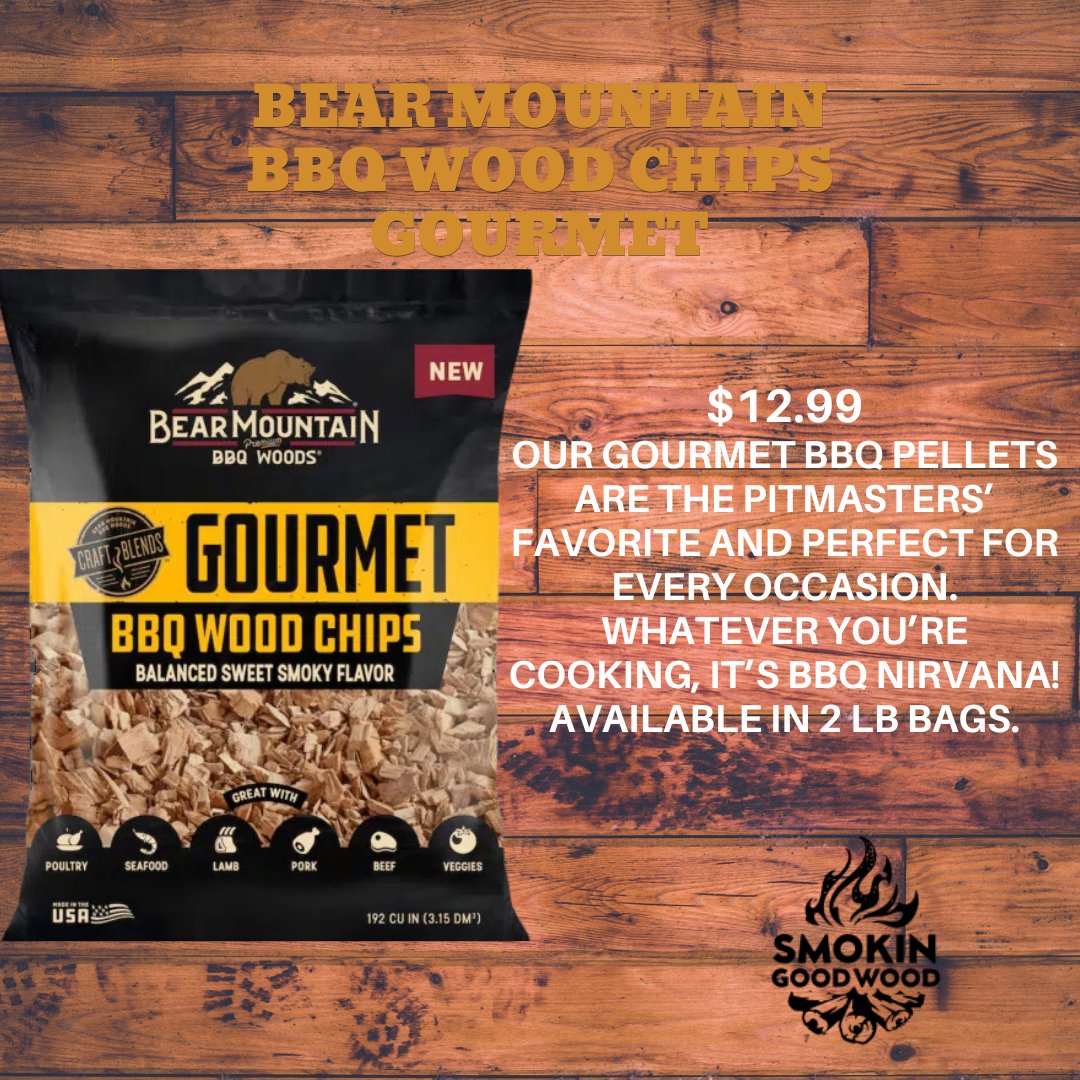 Bear Mountain BBQ Wood Chips - Smokin Good Wood