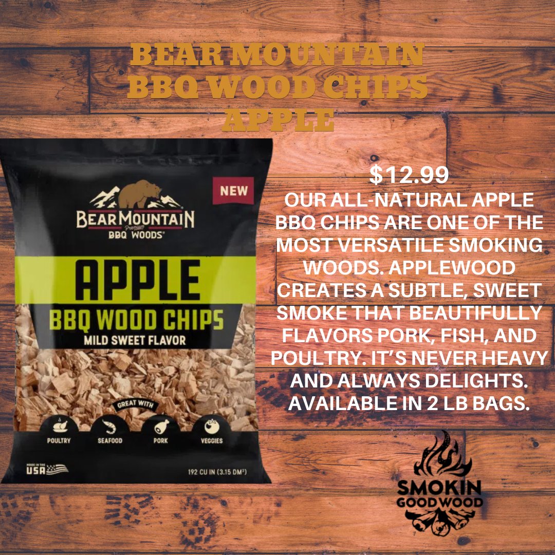 Bear Mountain BBQ Wood Chips - Smokin Good Wood