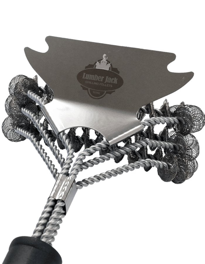 LumberJack Bristleless BBQ Brush - Smokin Good Wood