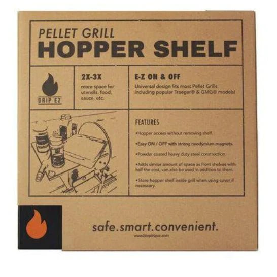 Magnetic Hopper Shelf - Smokin Good Wood