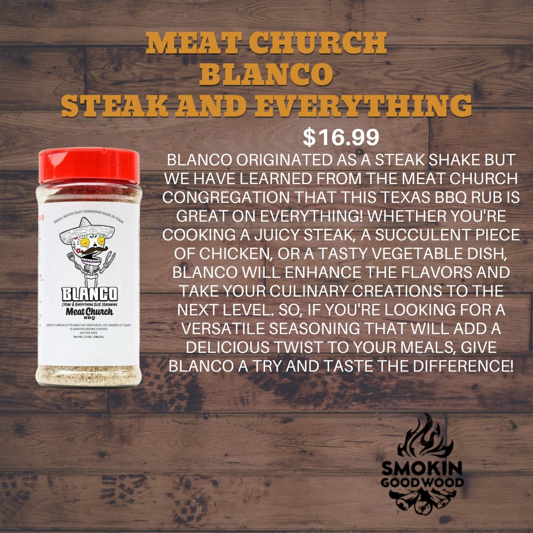 Meat Church BBQ Rubs - Smokin Good Wood