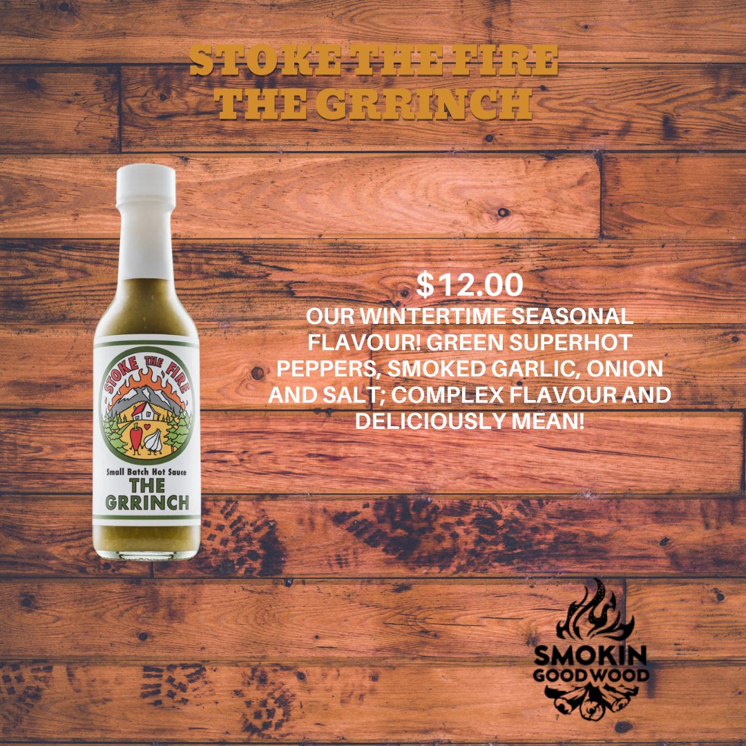 Stoke the Fire Hot sauce - Smokin Good Wood