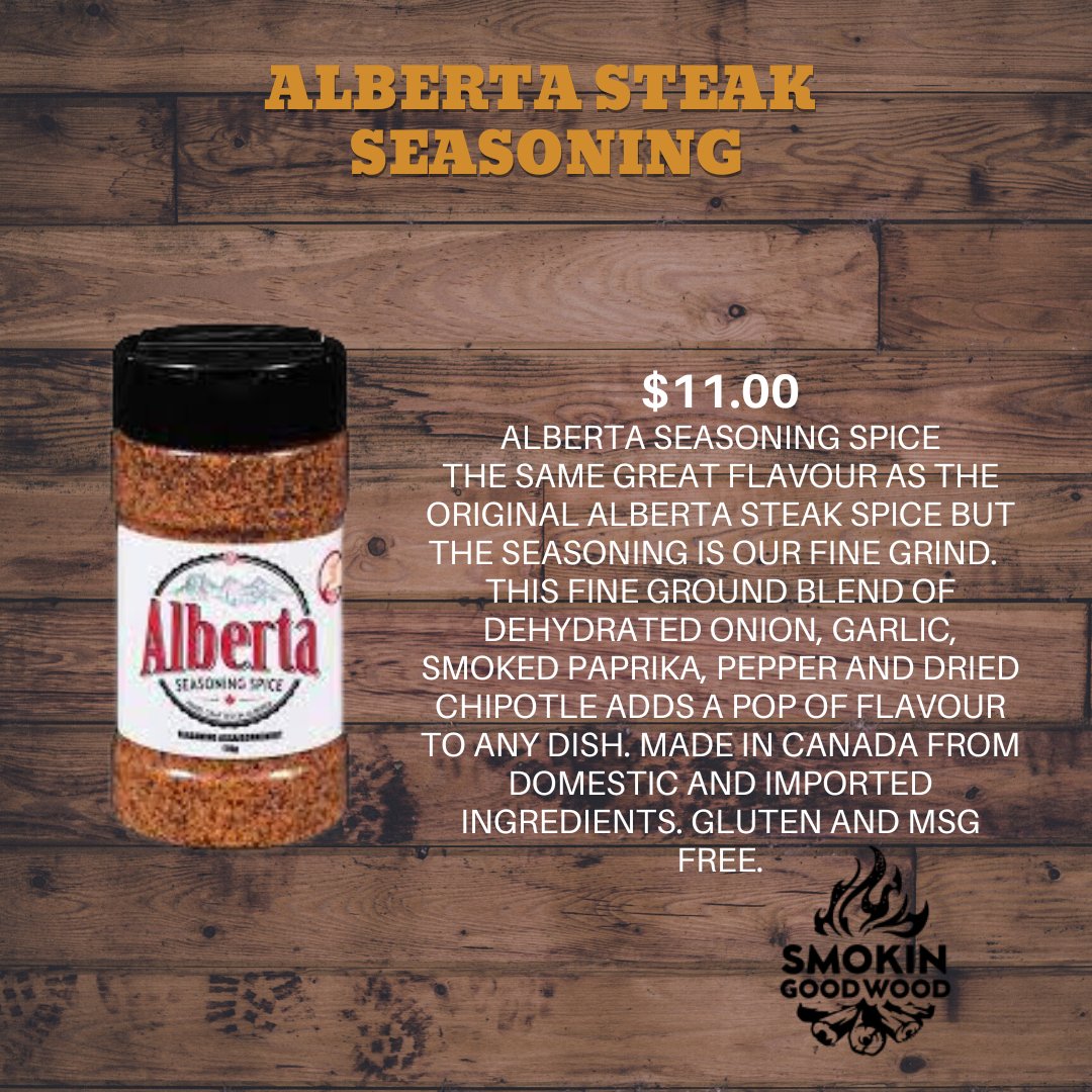 Alberta Steak Spice - Smokin Good Wood