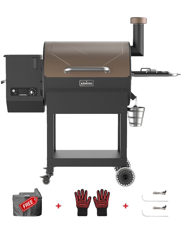 ASMOKE AS660 Wood Pellet BBQ Grill &amp; Smoker - Smokin Good Wood