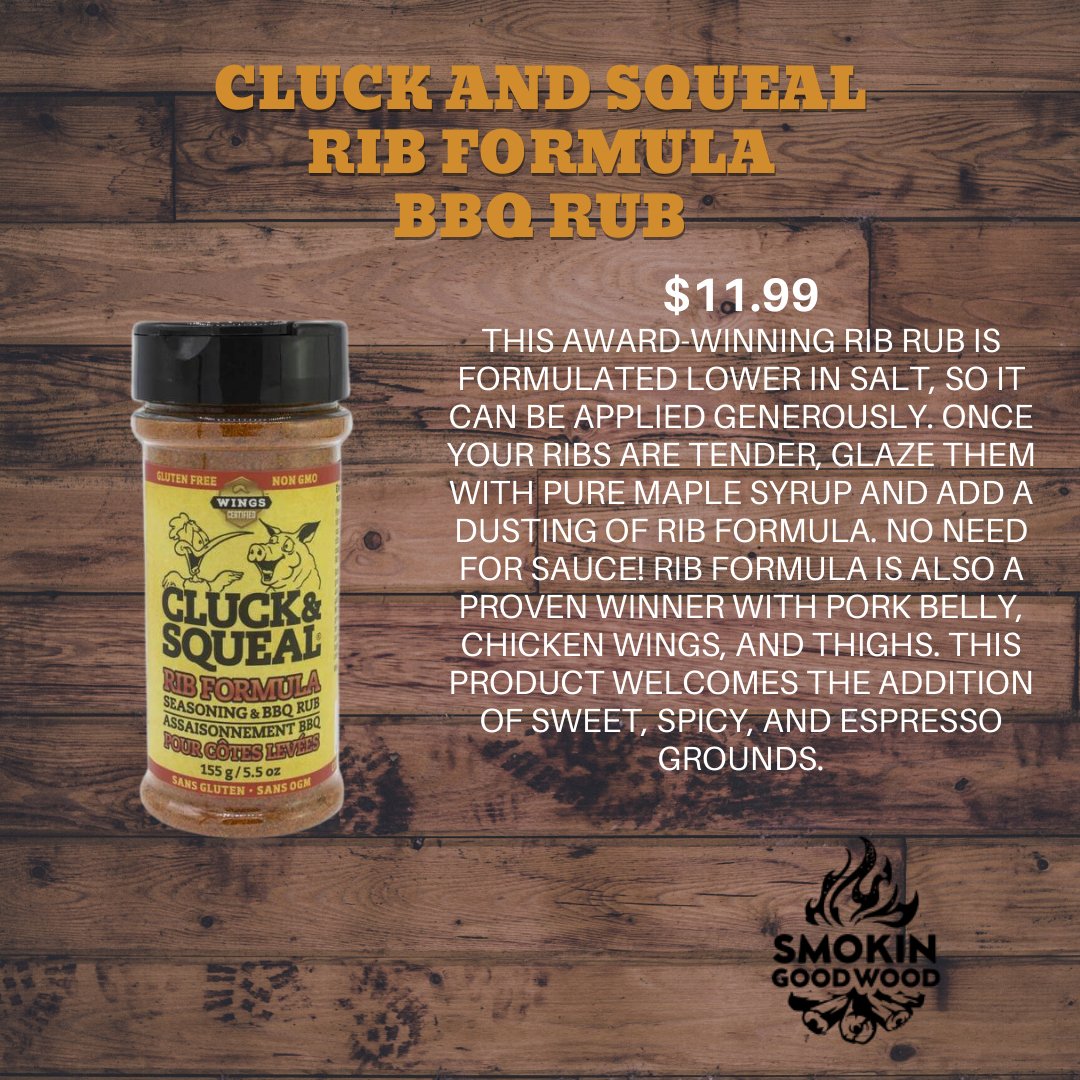 Cluck and Squeal Seasoning and Rubs - Smokin Good Wood