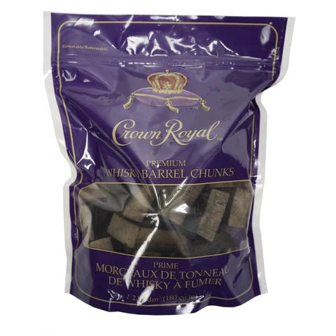 Crown Royal Whiskey Barrels Smoking Wood - Smokin Good Wood