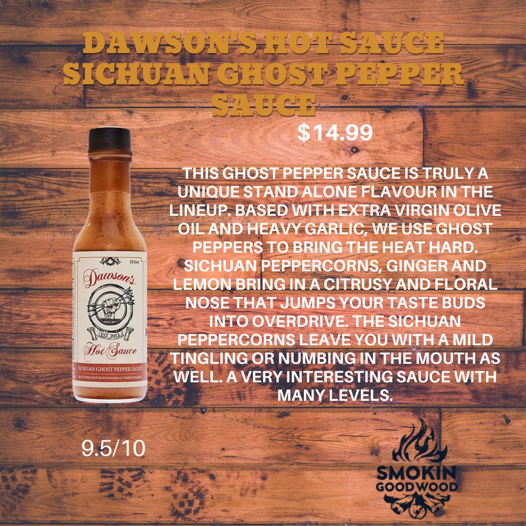 Dawson&#39;s Hot Sauce - Smokin Good Wood