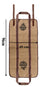 Firewood log carrying bag - Smokin Good Wood