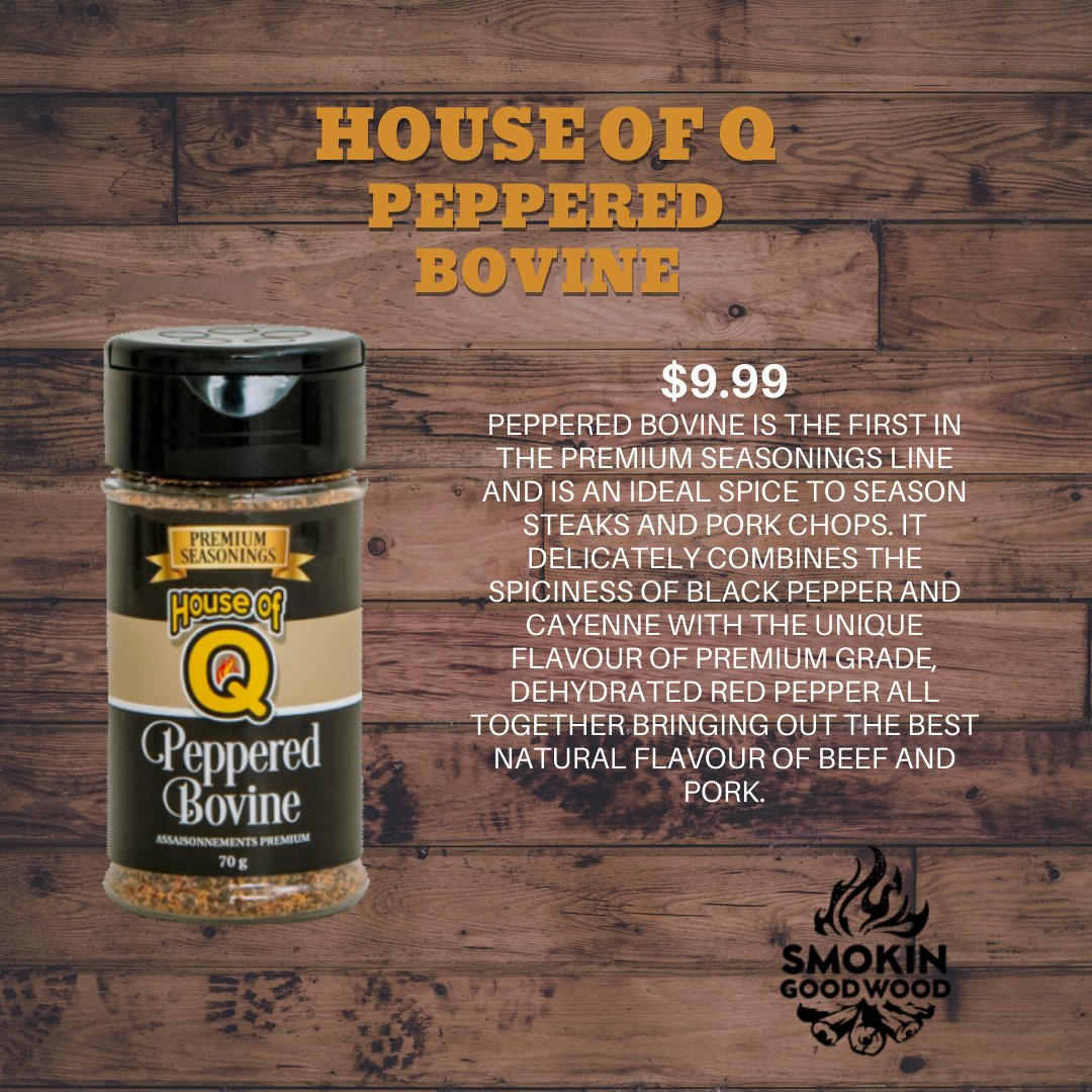 House of Q Premium BBQ Seasoning - Smokin Good Wood