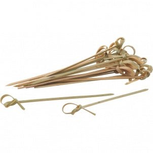 Knotted Skewers 4&quot; (50 in a pack) - Smokin Good Wood