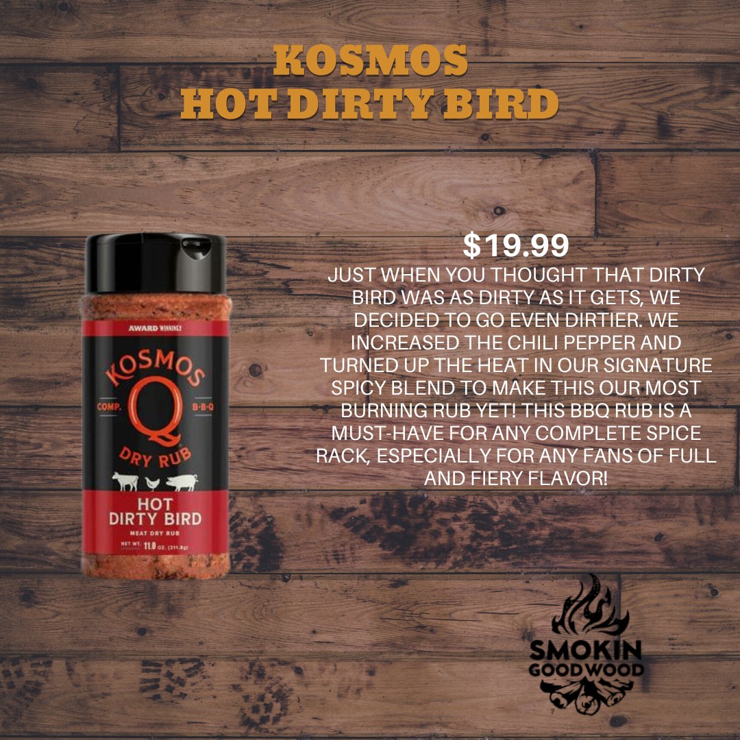 Kosmos Dry Rub - Smokin Good Wood