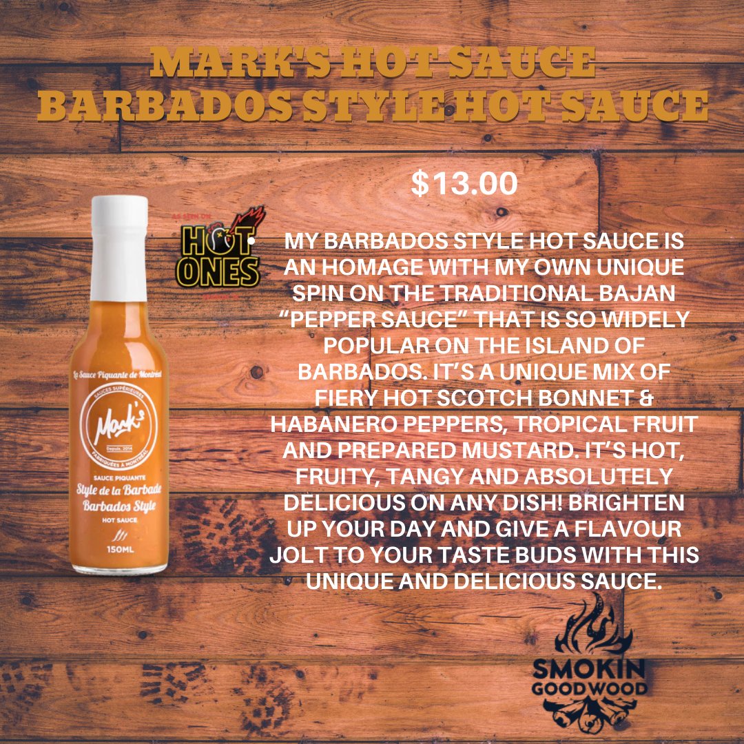 Mark&#39;s Hot Sauce - Smokin Good Wood