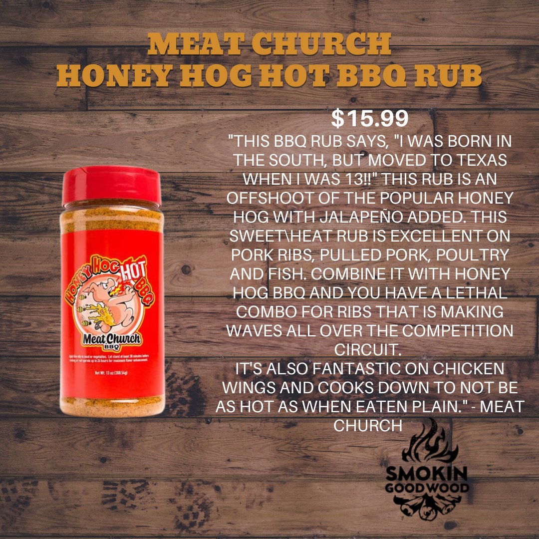 Meat Church BBQ Rubs - Smokin Good Wood