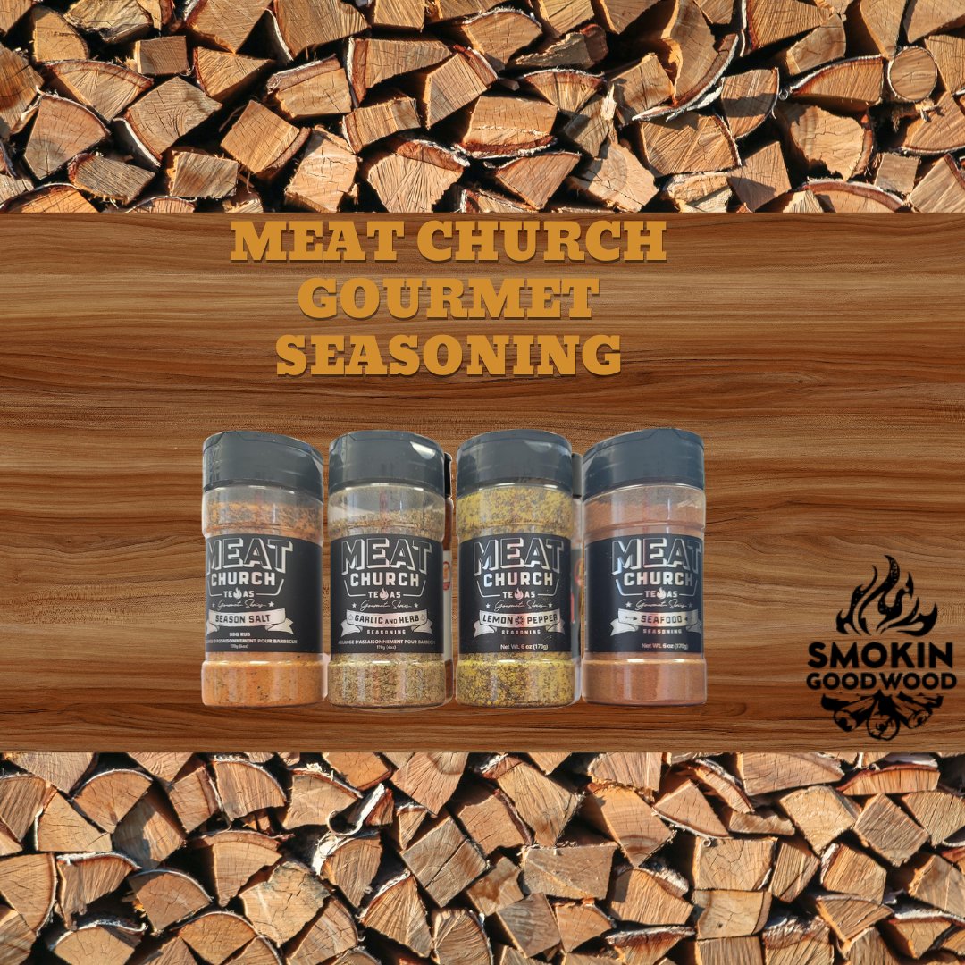 Meat Church Gourmet Seasoning - Smokin Good Wood