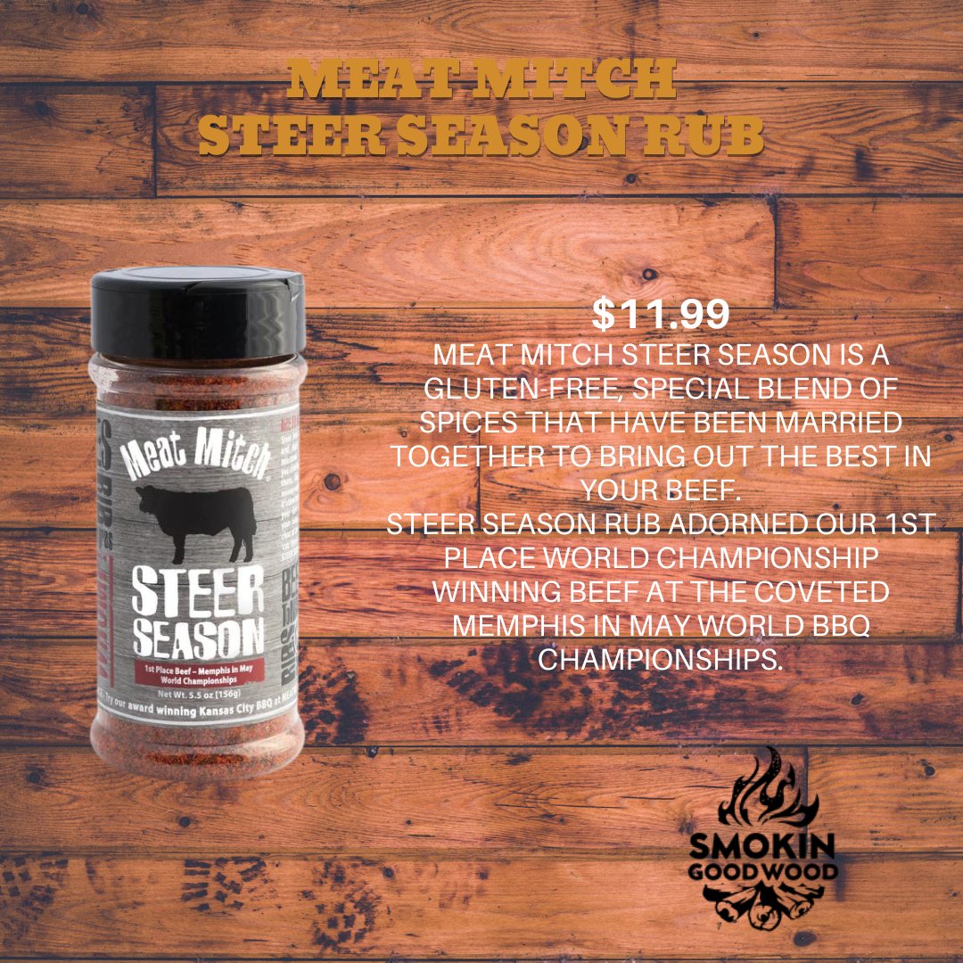 Meat Mitch Rubs - Smokin Good Wood