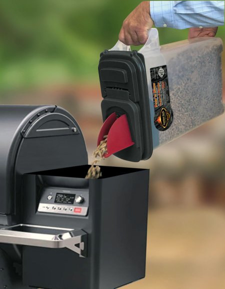 Pour&#39;n Store Pellet Dispenser Bin 20lb - Smokin Good Wood