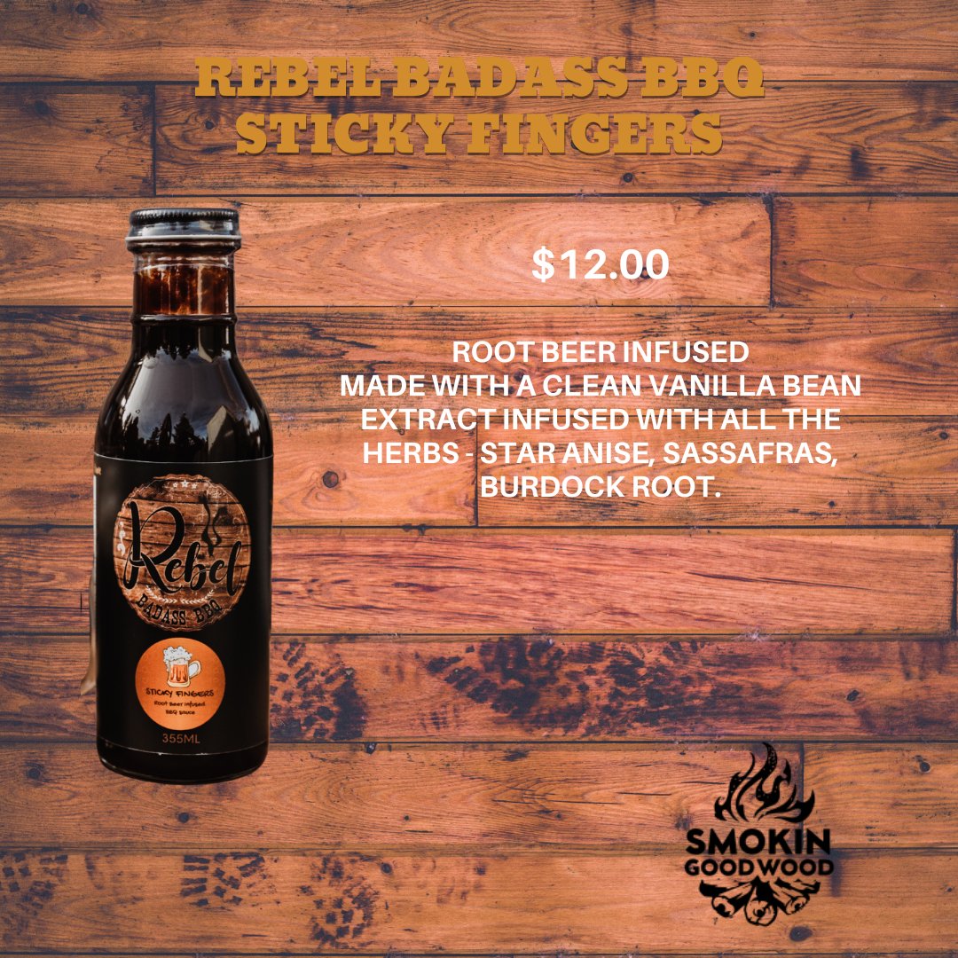 Rebel Badass BBQ Sauce - Smokin Good Wood