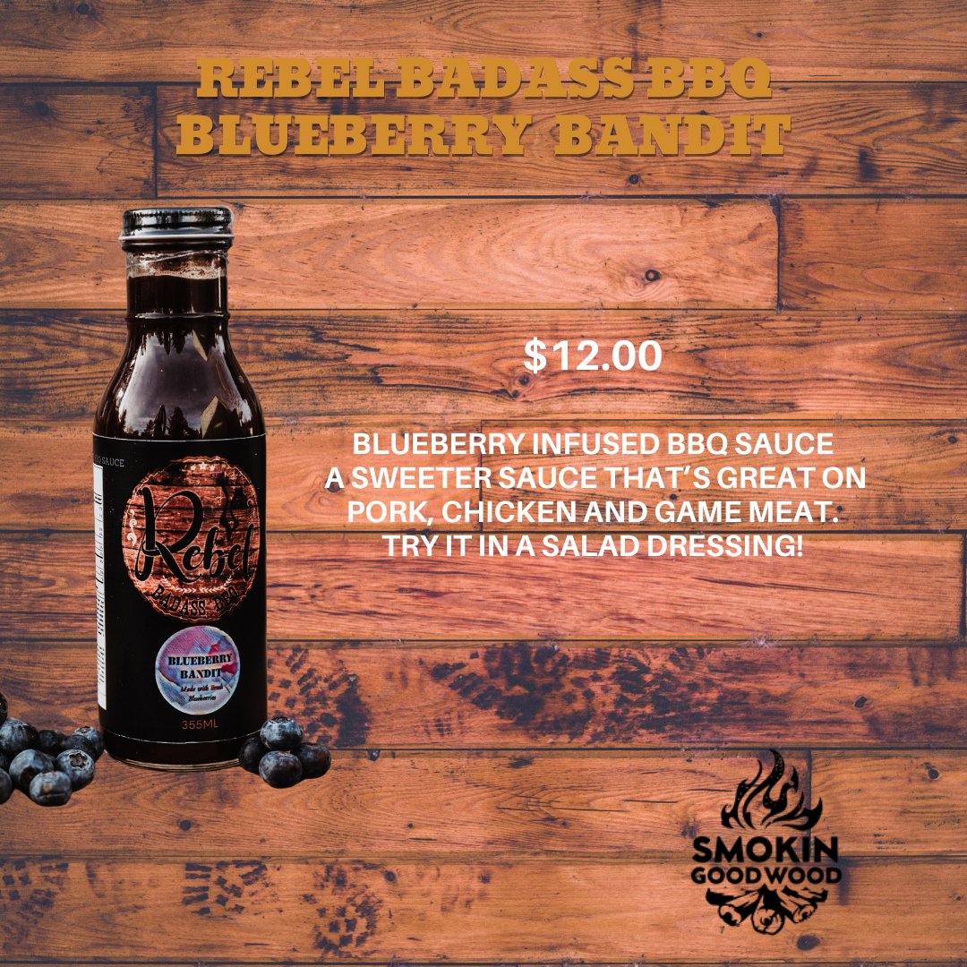 Rebel Badass BBQ Sauce - Smokin Good Wood