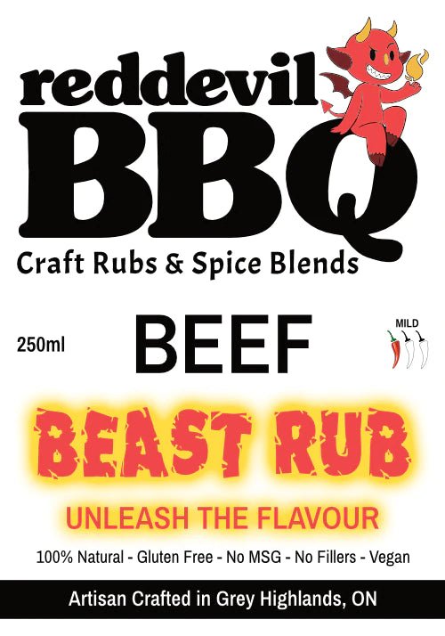 RedDevil BBQ Beast Rub - Smokin Good Wood