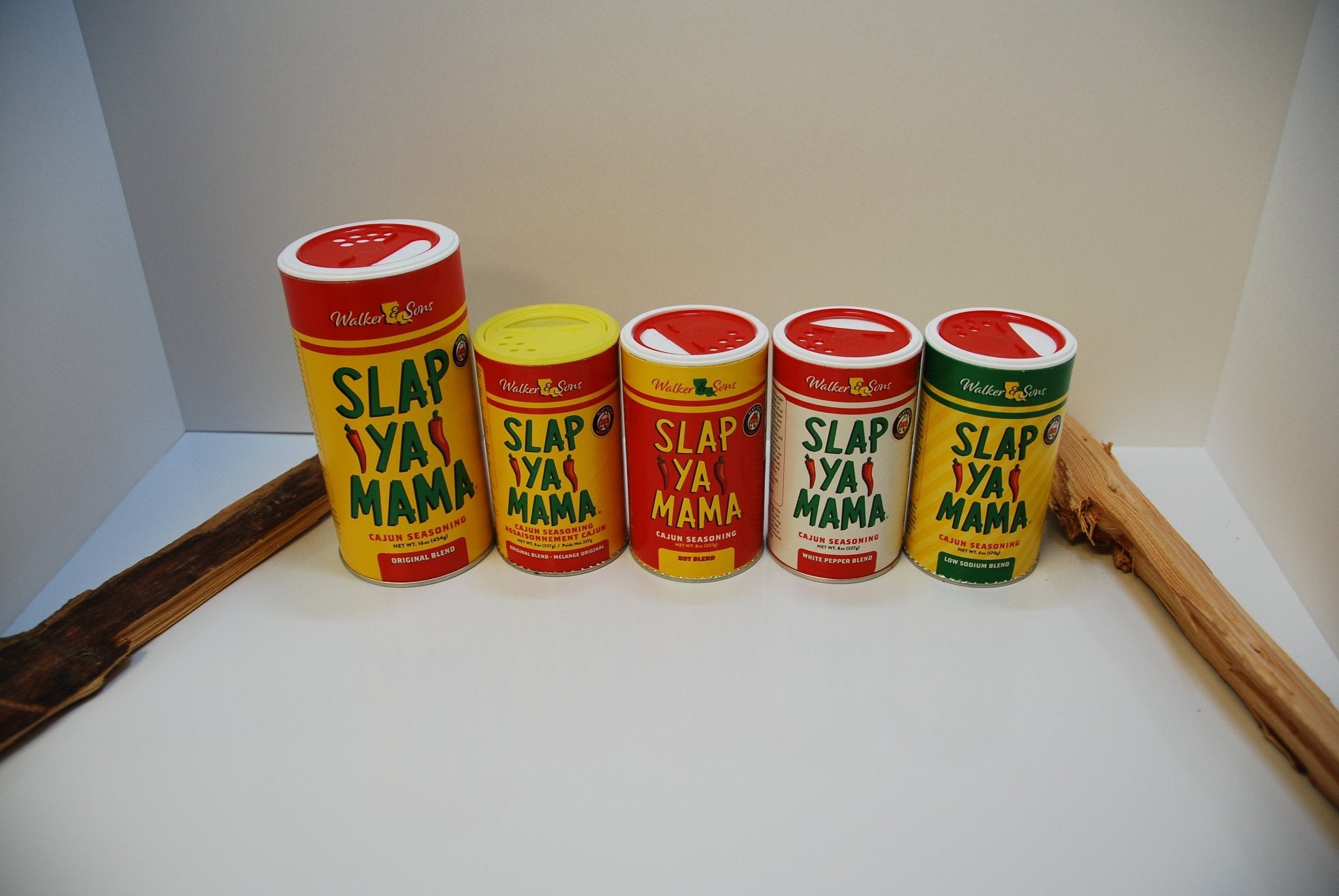 Slap Ya Mama - Low Sodium Cajun Seasoning - 6 oz. Three Cans