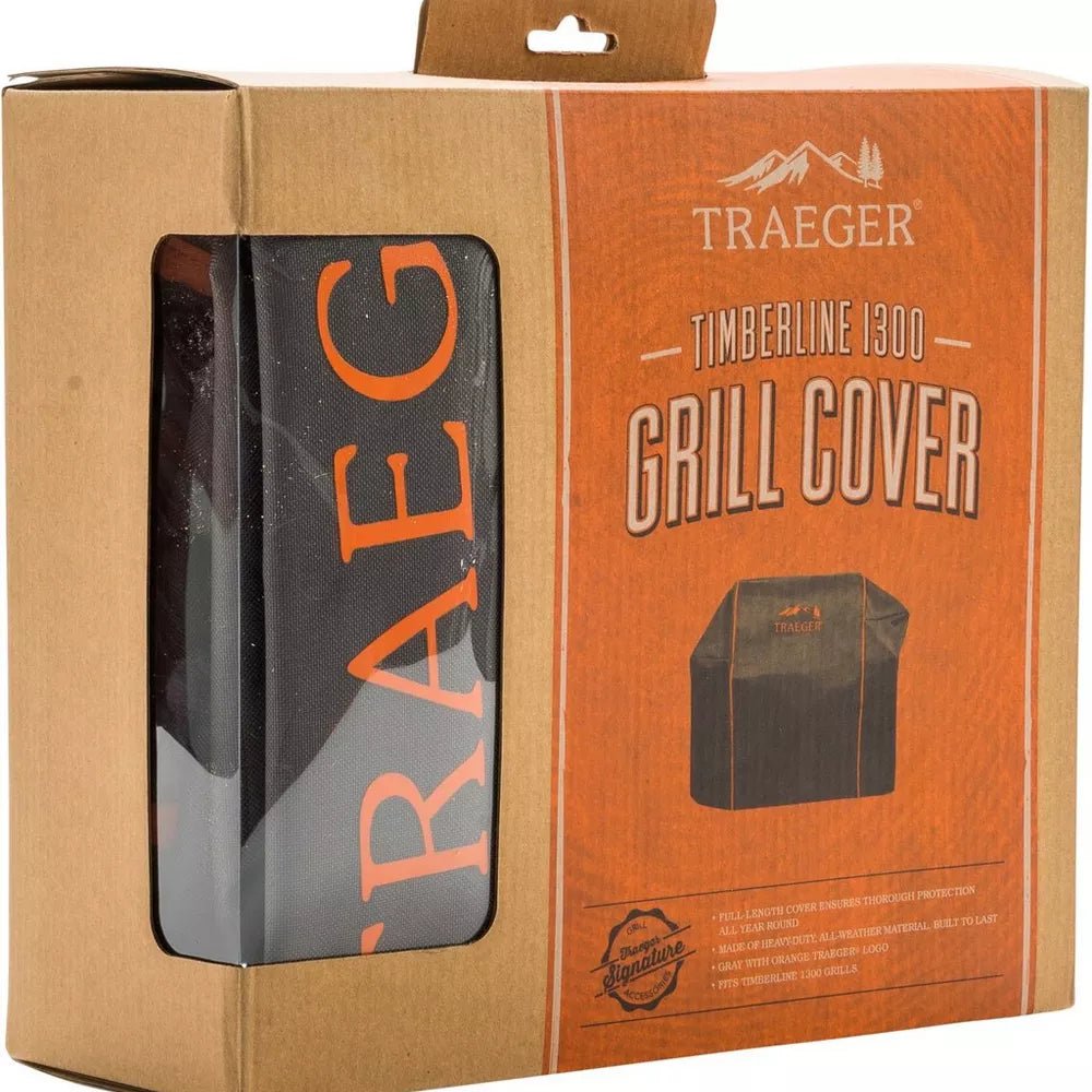 Traeger Timberline 1300 Grill Cover - Full-length - Smokin Good Wood