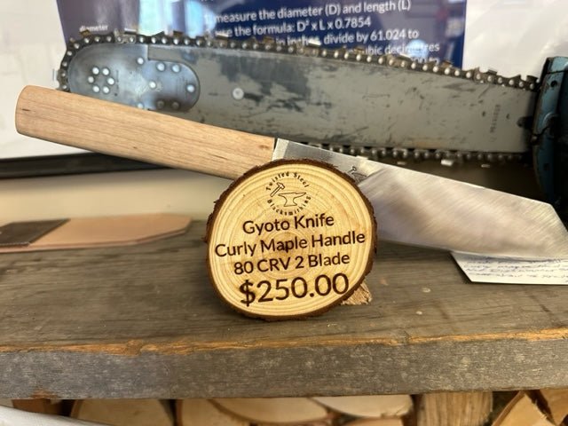 Twisted Steel Blacksmithing Knives - Smokin Good Wood