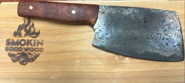 Twisted Steel Blacksmithing Knives - Smokin Good Wood
