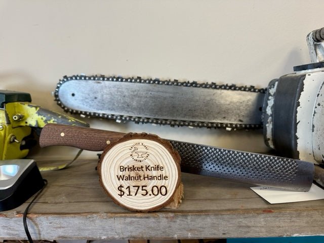 Twisted Steel Blacksmithing Knives - Smokin Good Wood